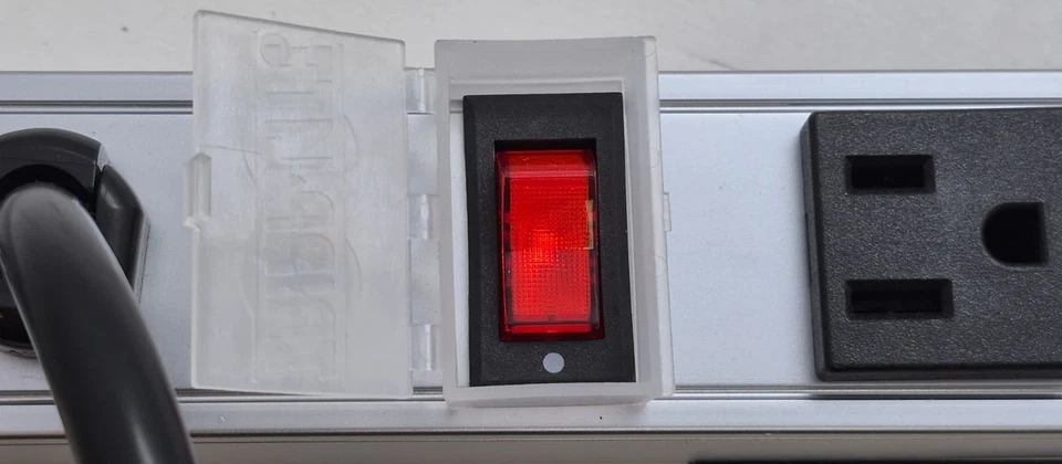 Tripp Lite PS240810 8-Outlet Power Strip 120V 10-ft Cord W/ Mounting Brackets - Image 2 of 4