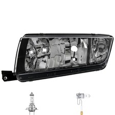 Scheinwerfer links H3/H7 für Skoda Fabia I Combi 6Y5 6Y2 6Y3 inkl. Osram Lampen