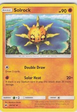 2017 Solrock Uncommon SM - Burning Shadows 69/147 NM Normal LP-NM