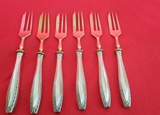 Sechs vintage Gabeln - 800 Silber