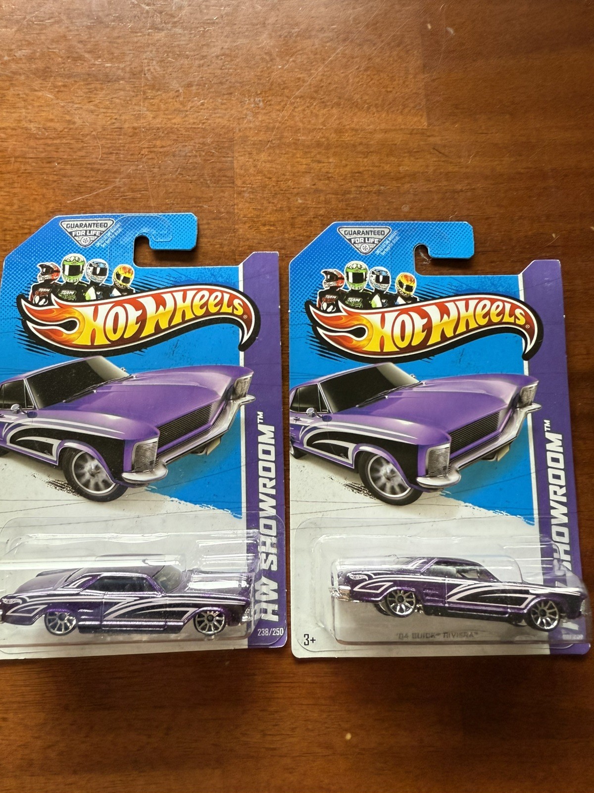2 2013 Hot Wheels HW Showroom '64 Buick Riviera 238/250 Purple 🔥