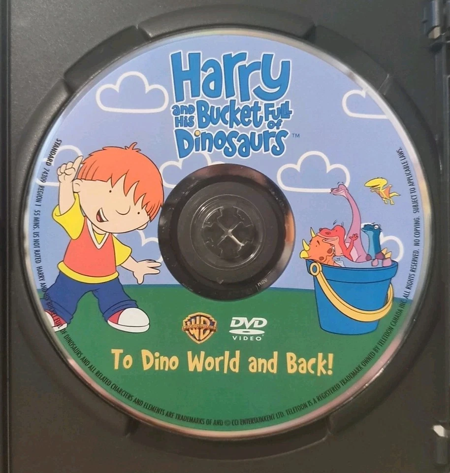 Harry And His Bucket Full of Dinosaurs DVD To Dino World and Back! 5 Episodes - Image 3 of 3