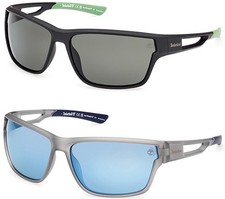 Timberland Earthkeepers Polarized Men's Rectangle Wrap Sunglasses - TB00001