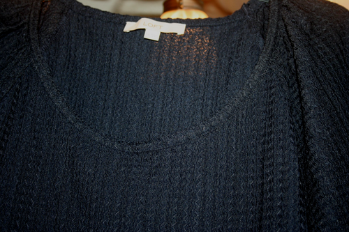 Ladies L/S Dark Blue XXL Pullover Top-PreOwned - Picture 2 of 6