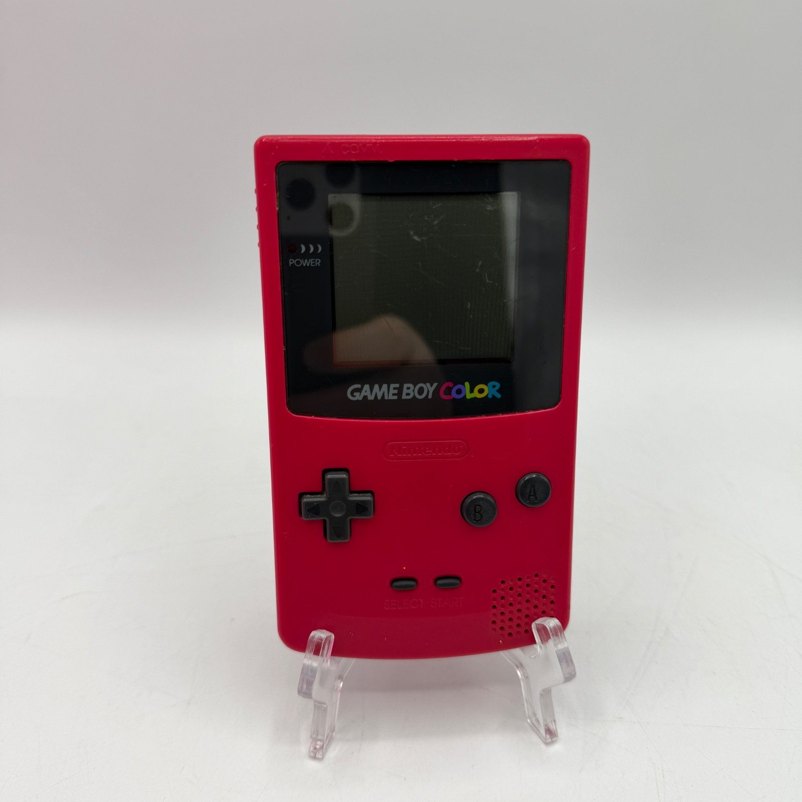 Nintendo Game Boy Color CGB-001 Rosso Gameboy testato funzionante