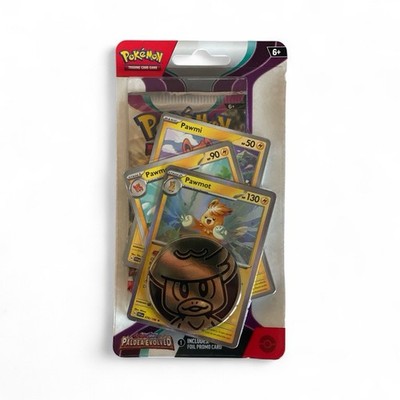 Pokémon Scarlet & Violet Paldea Evolved - 1er Blister - Pawmot - Englisch- NEU