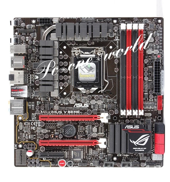 Asus MAXIMUS V GENE Motherboard Intel Z77 LGA 1155 DDR3 USB3.0 32GB HDMI uATX - Image 3 of 3