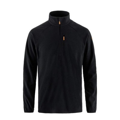 NEW - Official Fjallraven Ovik Lite Fleece Half Zip Black