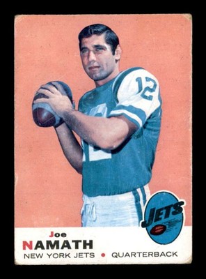 1969 Topps #100 Joe Namath   VG X3334600