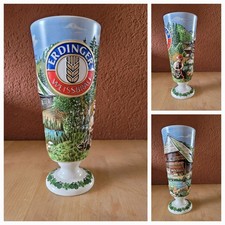 Erdinger Wei&szlig;br&auml;u Weissbier  Bierglas Krug Schwarzwald  Edition K&ouml;ssinger 1990