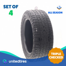 Set Of 4 Used 27555r20 Cooper Discoverer Roadtrail At 117h - 6-832 Set Of 4 Used 27555r20 Cooper Discoverer Roadtrail At 117h - 6-832