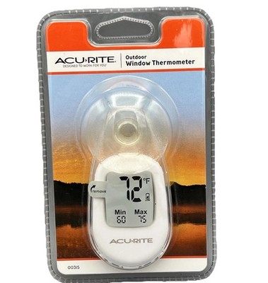 Acurite 00315A2 Digital Thermometer, -4 Degrees To 158 Degrees F Sealed