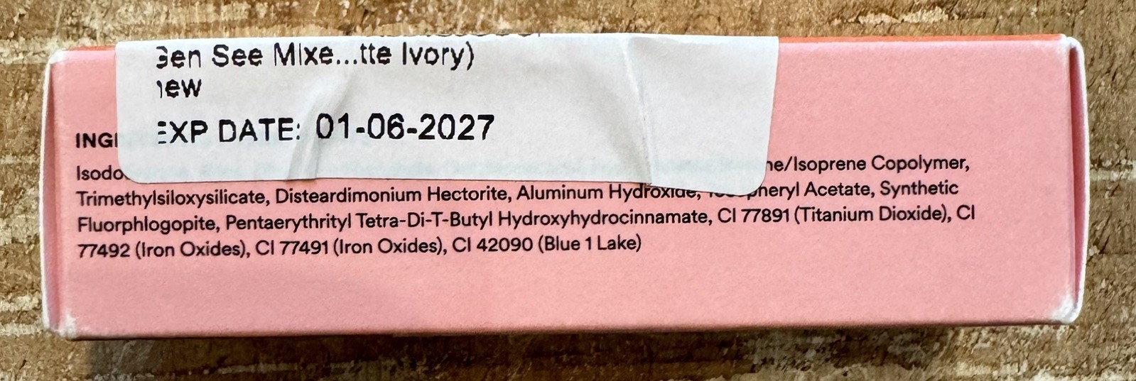 Gen See Mixed Media Matte Liquid Eyeshadow Linen 04 New 0.23 fl oz 7 ml With Box