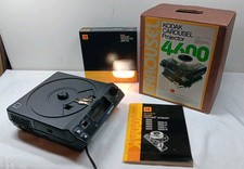 Kodak Carousel 4600 Slide Projector W/Remote/Carousel/Manual - Works But Read