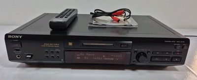 Sony MDS-JE530 MiniDisc Recorder mit original Fernbedienung, Anleitung auf CD[2]