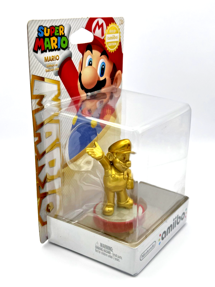 Nintendo Amiibo Gold Mario Silver Mario Lot Super Smash Bros