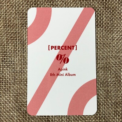 本人直筆サイン⭐韓国⭐Apink⭐% Percent⭐エーピンク⭐パーセント APINK 韓国限定 サイン入りポスター skoolooksグッズ エイピンク