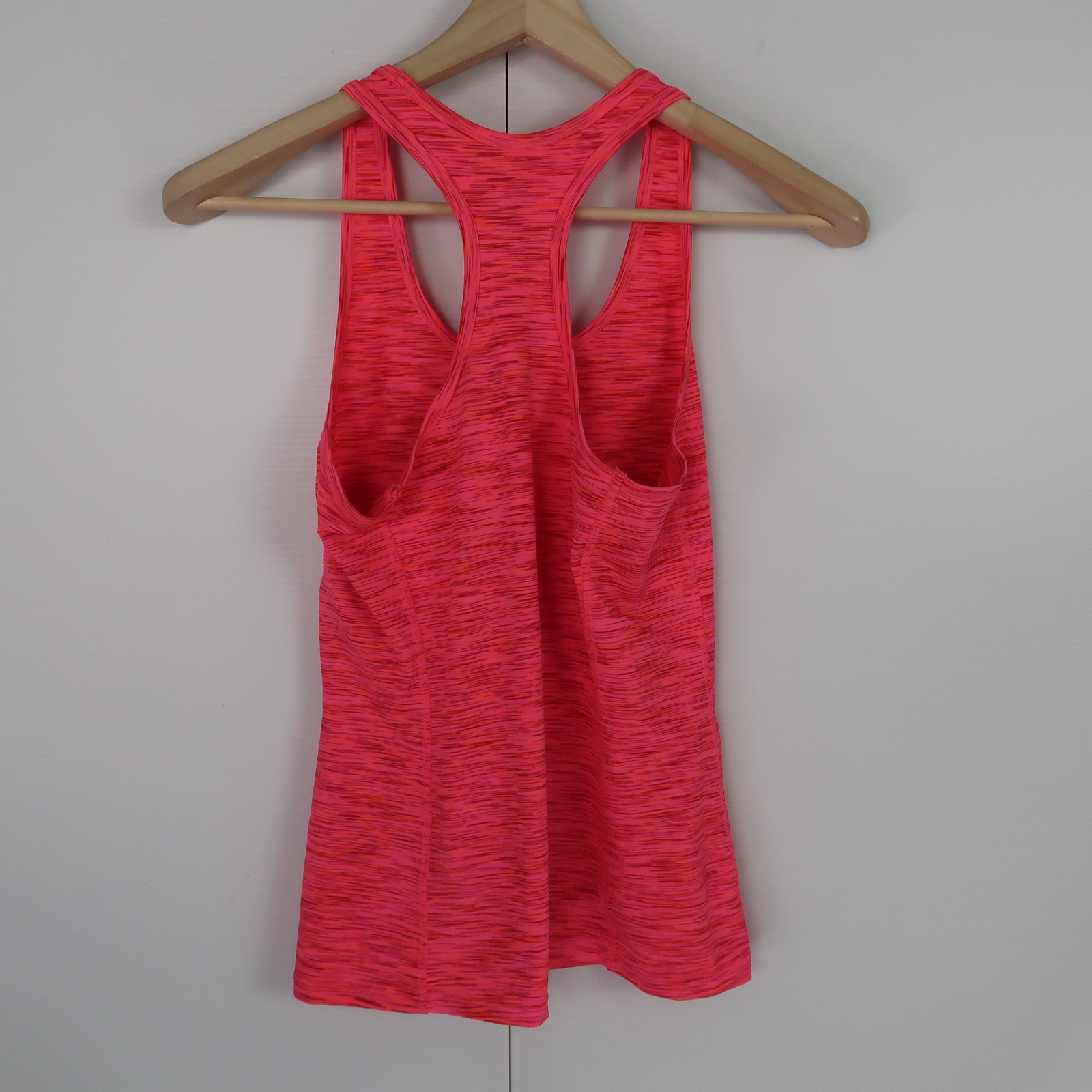 H&M Sport Womens Tank Top Size S Pink Sleeveless Striped Singlet Shirt