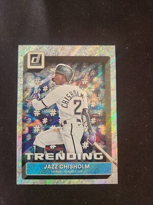 2022 Donruss-Jazz Chisholm-Trending Vector #T-3 