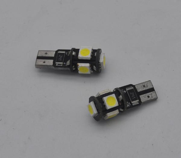 4x 6000K White T10 LED Lights CANbus Error Free For W204 City Eyebrow