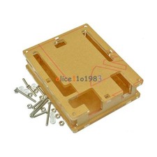 Caja Acrílico Transparente Carcasa Transparente Carcasa F Módulo Placa Arduino Uno R3
