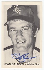 STAN BAHNSEN MLB Chicago White Sox Autographed Photo PSA/DNA Certified - B4253C3