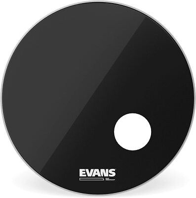 Evans 24'' EQ3 Resonant Black Bass Drum Head BD24RB