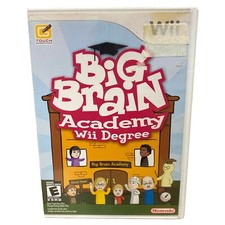 Big Brain Academy: Wii Degree (Nintendo Wii, 2007) Complete Tested