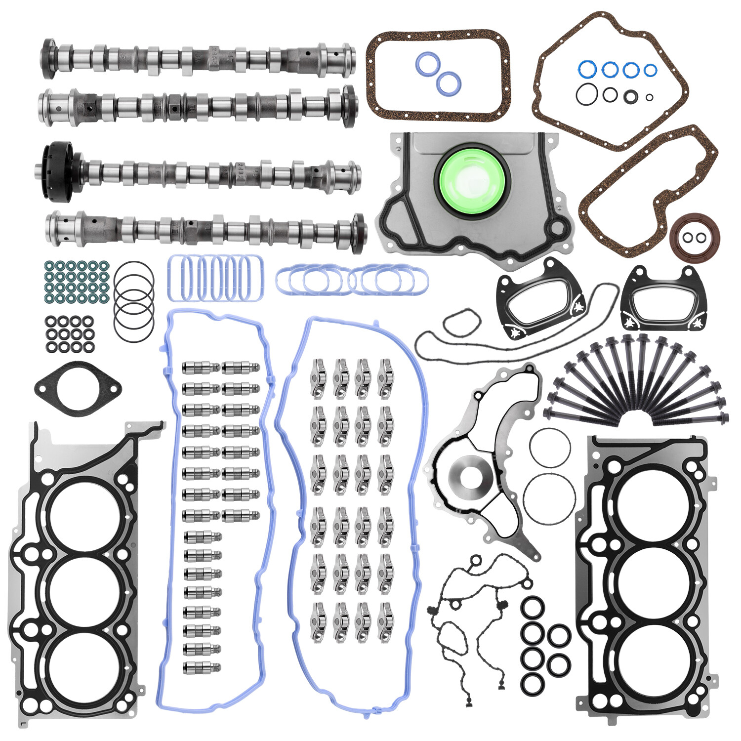 Dodge Chrysler Jeep Ram 3.6L Pentastar Camshaft Rocker Lifters Gasket Kit