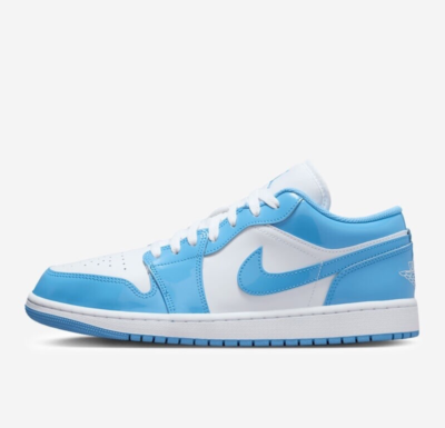 Nike Air Jordan 1 Low SE Basketball Shoes Size 9 Legend Blue White