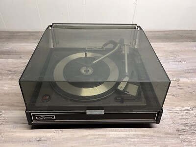 Vintage Garrard SL 65 Turntable No Power Cord Not Fully Tested. England