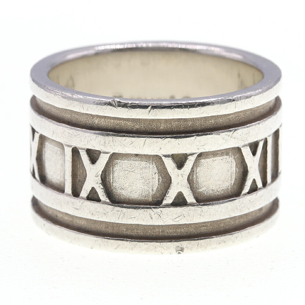 Tiffany & Co Atlas Wide 925 Silver Ring Size 11 US6 Preowned  