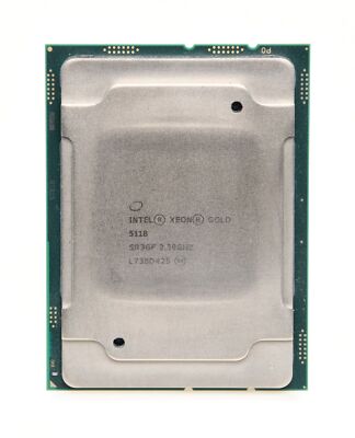 Intel Xeon Gold 5118 12-Core CPU 12x 2.30 GHz, 16.50 MB Cache, 105W TDP - SR3GF