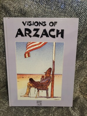 VISIONS OF ARZACH Moebius Art Book Corben Buscema Mignola Kitchen