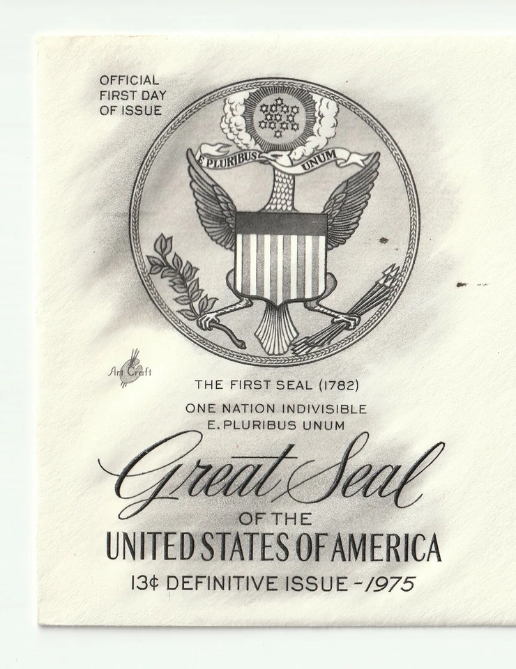 1975 / First Day Cover - USA - GREAT SEAL OF THE USA / 1 December 1975 - Image 3 of 4