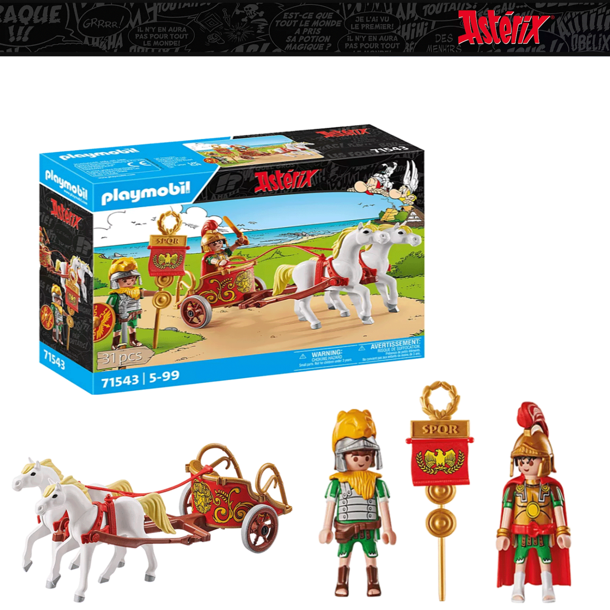 コレクション 約30個 Playmobil 2 Asterix Sets 70934 Roman Soldiers and 71542 Roman Camp