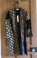 East Brocade & Velvet Coat
