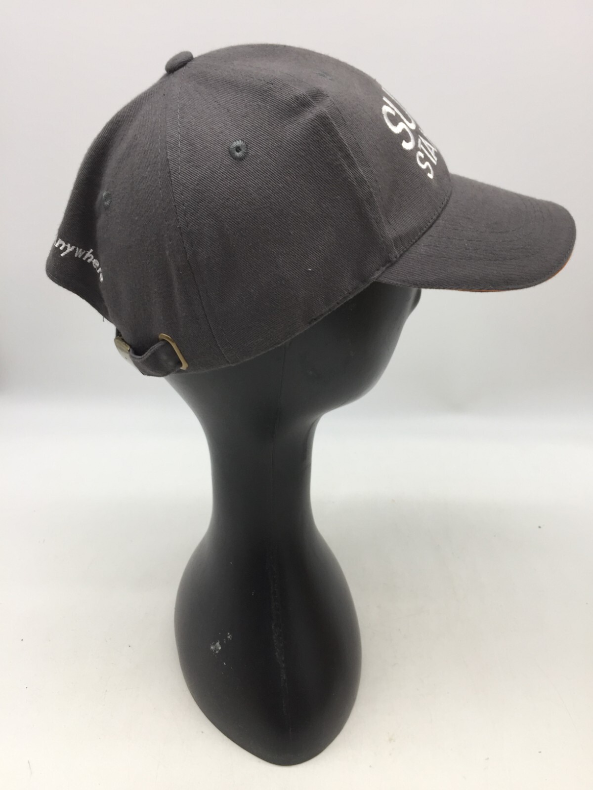 SUN STANDING - Gray Baseball Cap Hat StrapBack On… - image 4
