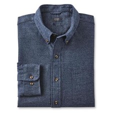 Mens Arrow Shirt  Wrinkle Free Blue Heather Pocket Size XL New