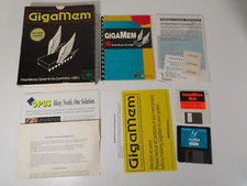 GigaMem v2.0 / 3.12 Commodore Amiga Virtual Memory 1992 Inovatronics Complete