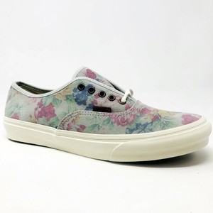 suede floral vans