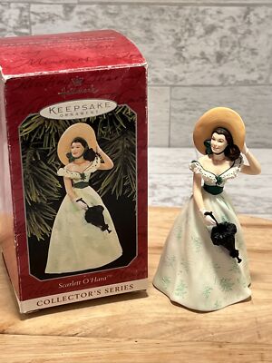1998 Gone With The Wind Scarlett O'Hara Keepsake Hallmark Ornament