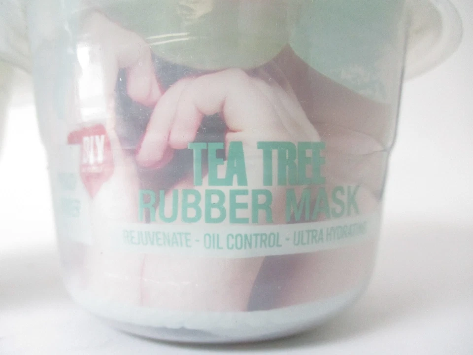 Máscara de goma Lindsay Home Esthetics Tea Tree 5,04 oz (paquete de 2 cada uno = total de 4) Foto 2 de 3