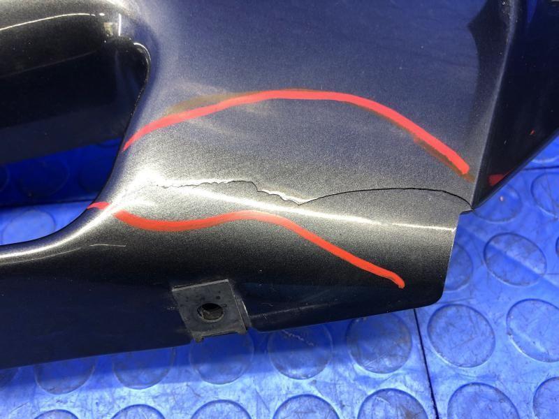 2016-2021 MCLAREN 570S LEFT QUARTER PANEL VENT COVER MOULDING 13A6805CP *CRACKED