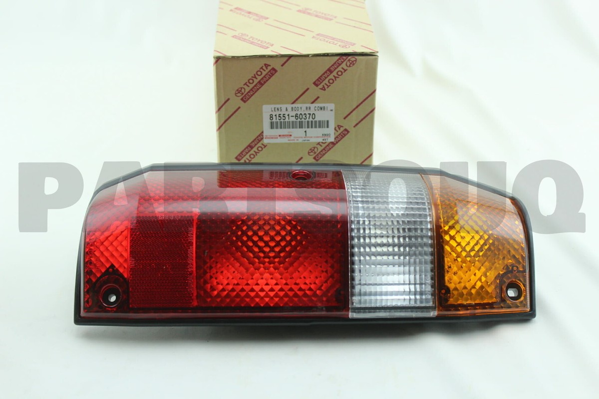 8155160370 Genuine Toyota LENS, REAR COMBINATION LAMP, RH 81551