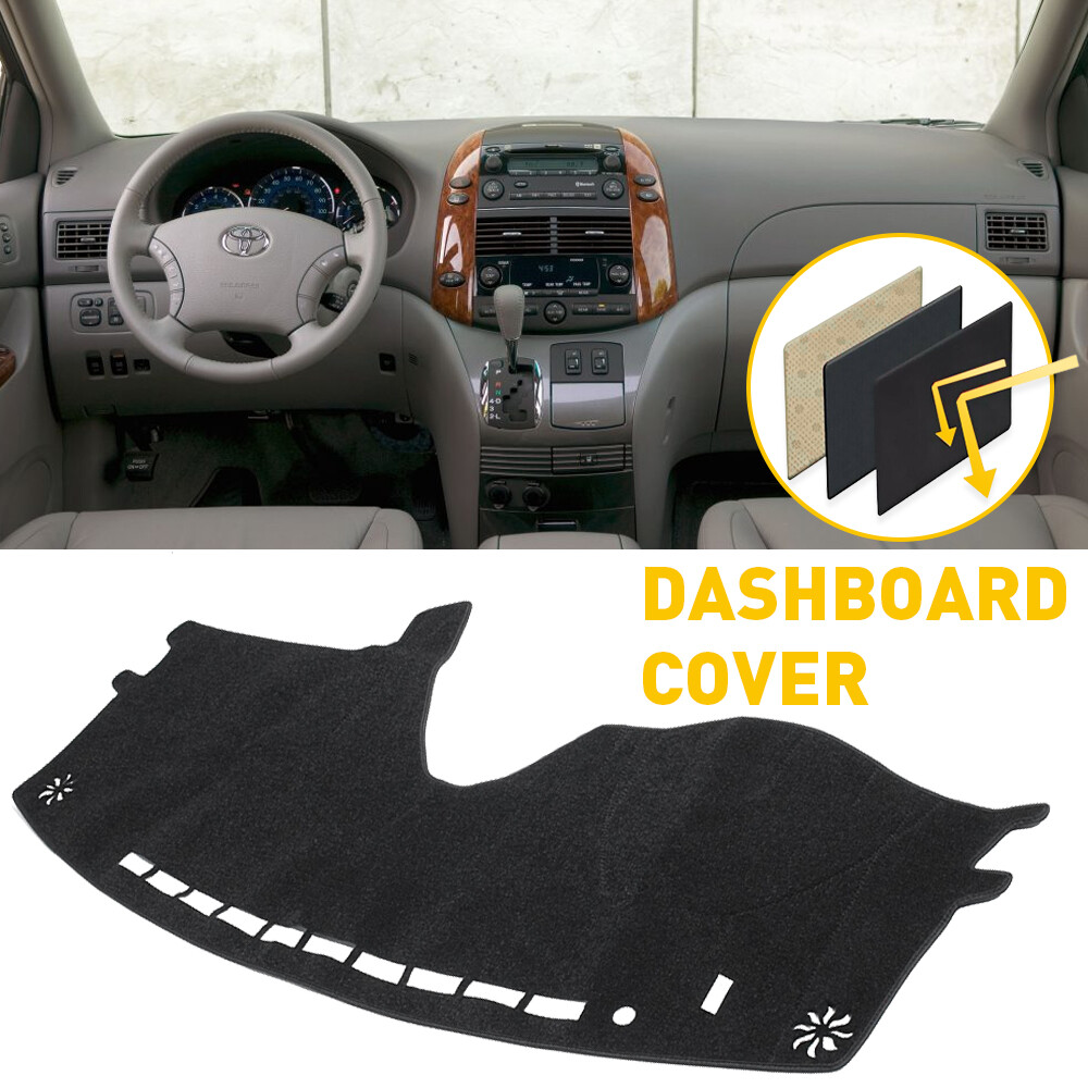Fits Toyota Sienna 2004-2009 2010 Car Dashboard Cover Dashmat Dash