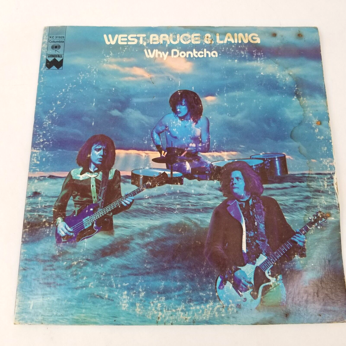 West Bruce and Laing Why Dontcha Vinyl Record LP 1972 Rock Blues