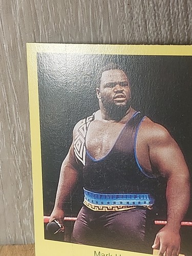 1998 Cardinal WWF Wrestling Trivia Game #MAHE Mark Henry Wrestling Card - Picture 2 of 4