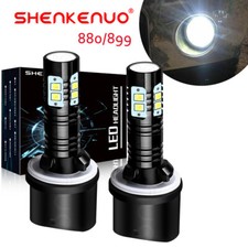 2 880 LED Headlight Bulbs For Arctic Cat ATV 250 300 375 2002-2005 400 2002-2008