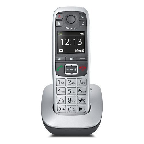 Combiné Téléphone Sans Fil Gigaset S850H – Noir Et Argent – Bon état